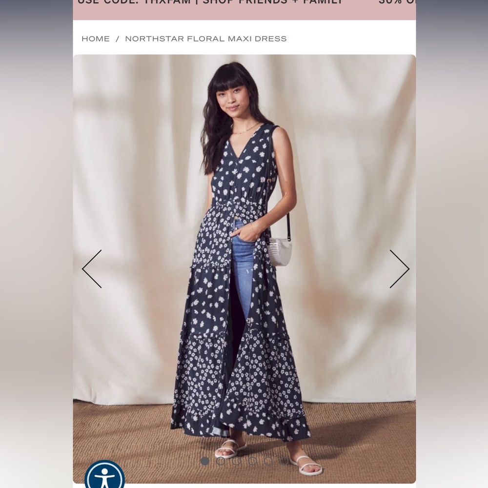 Splendid north star maxi dress